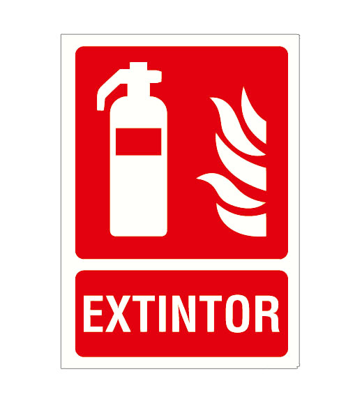 BSCEX101 - Cartel de Señalización Extintor