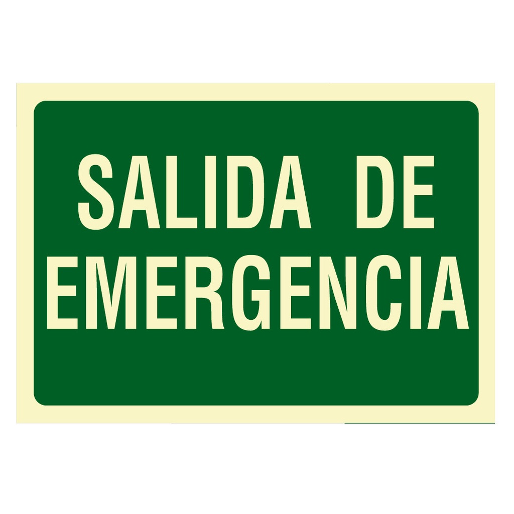 BSCEV440 - Cartel de Señalización Salida de Emergencia