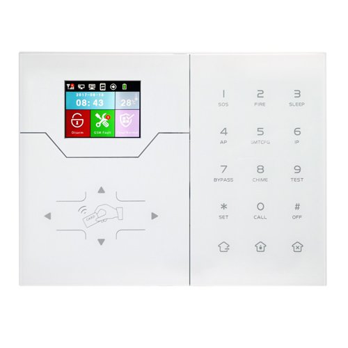 BSC03238 - Central de Alarma Bysecur IP LCD .Módulo IP + GSM / GPRS . Control por APP