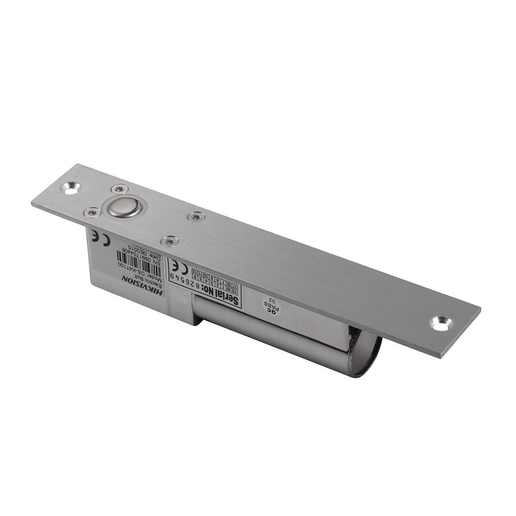 DS-K4T100 - Cerradura eléctrica de perno  Empuje 800kg Acero inoxidable Hikvision