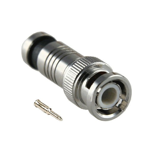 BSC01694 - Conector BNC macho de compresión cable coaxial RG59