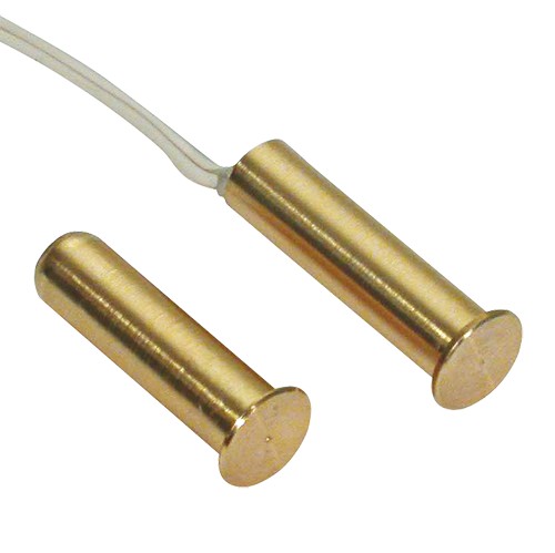 CTI002 - Contacto electromagnético de latón 7,5 mm cableado para montaje empotrado grado 2