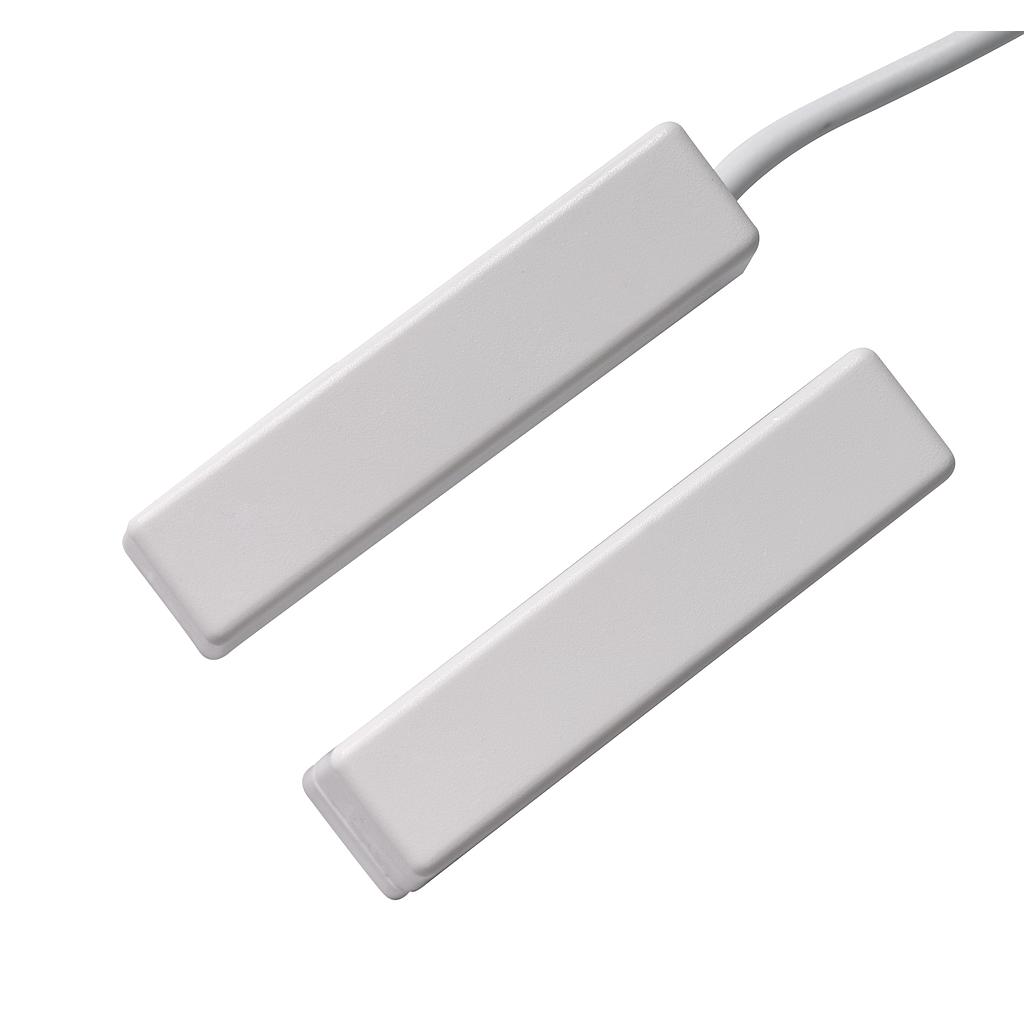 DC148 - Contacto magnético PVC ABS Montaje superficie Apertura 12mm. Grado 3 cable 2m Aritech