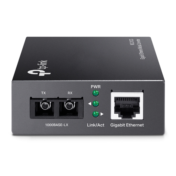 MC210CS - Convertidor de medios monomodo Gigabit 15km
