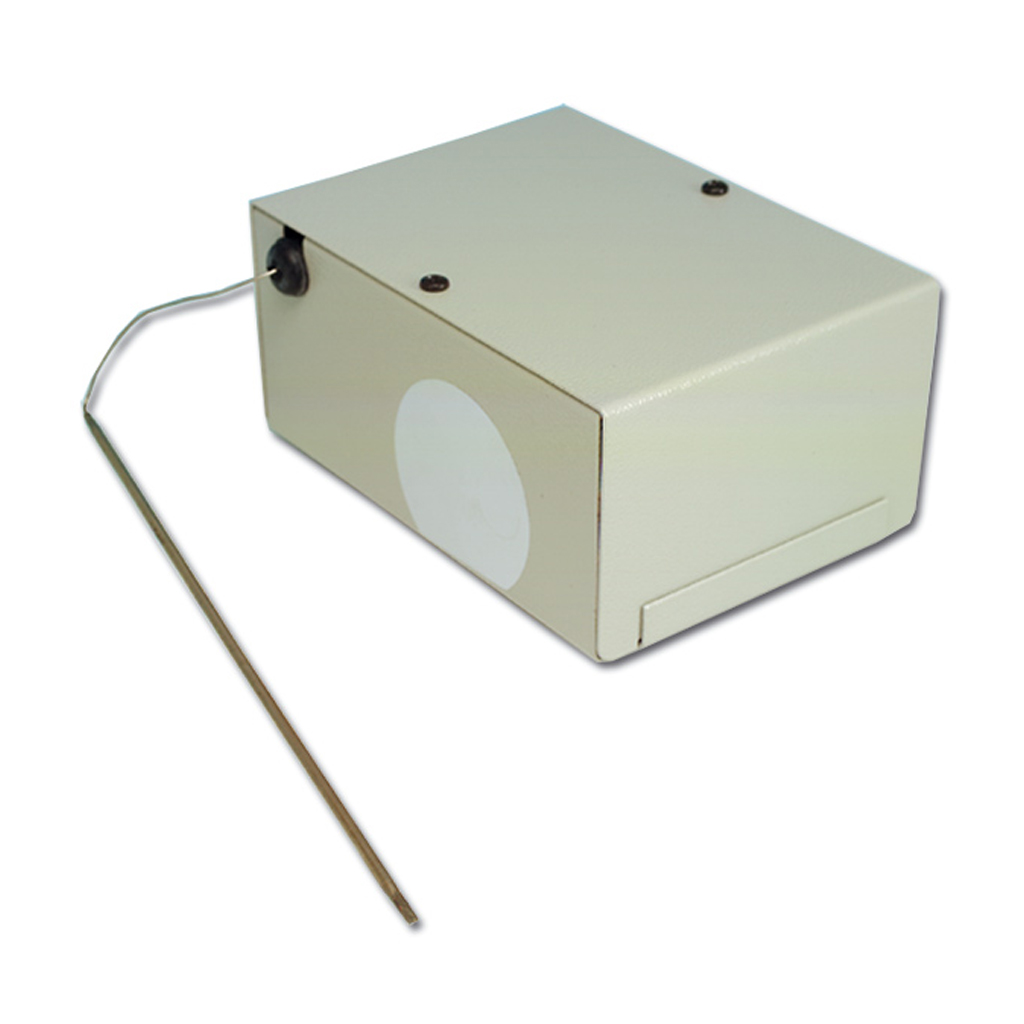 ST802 - Detector convencional térmico alta temperatura, sonda térmica, ajustable de 50 a 300ºC. Salida de relé sin potencial. Aritech