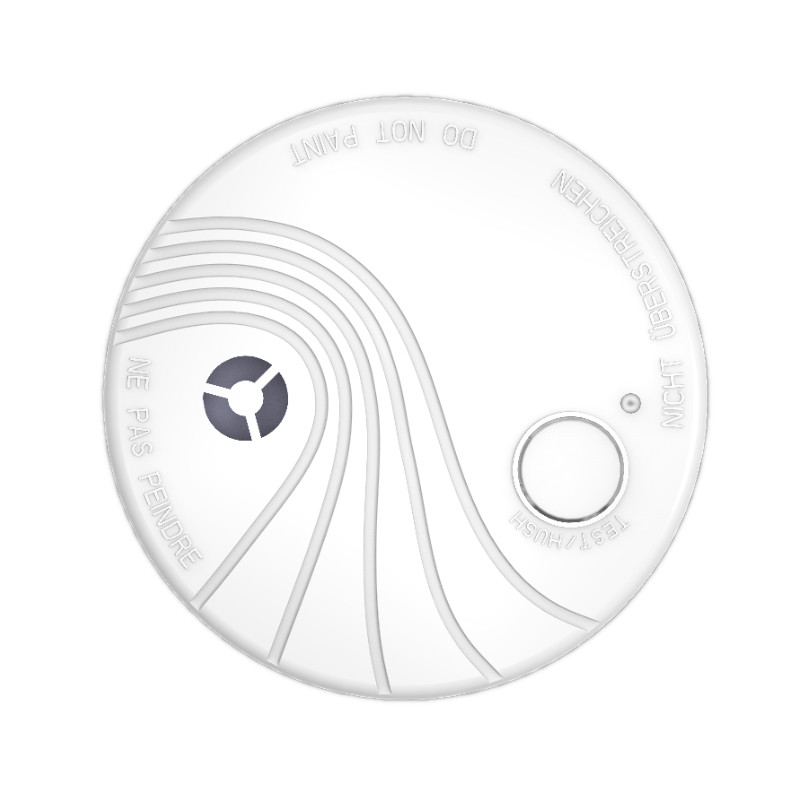DS-PDSMK-S-WE - Detector de humo fotoeléctrico inalámbrico Techo Hikvision AXPRO Alcance 800m