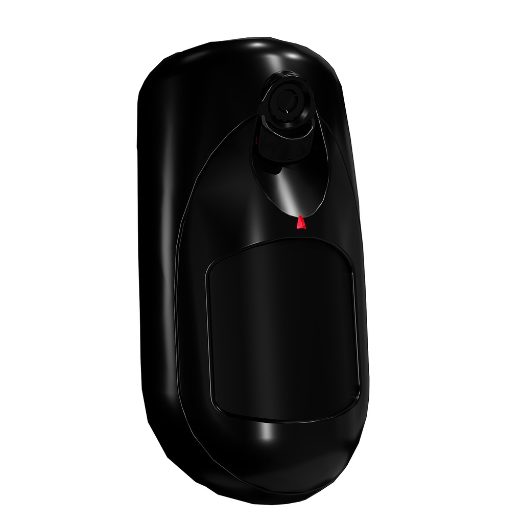 RWX95CMP8BLC - Detector eyeWAVE PIR Anti-Mascotas (hasta 36Kg) vía radio con Cámara de Grado 2 Color Negro
