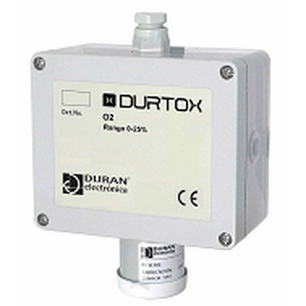 DSQN-O2 - Detector fijo Oxígeno (O2). DURTOX RS485 IP65 Rango 0-25%