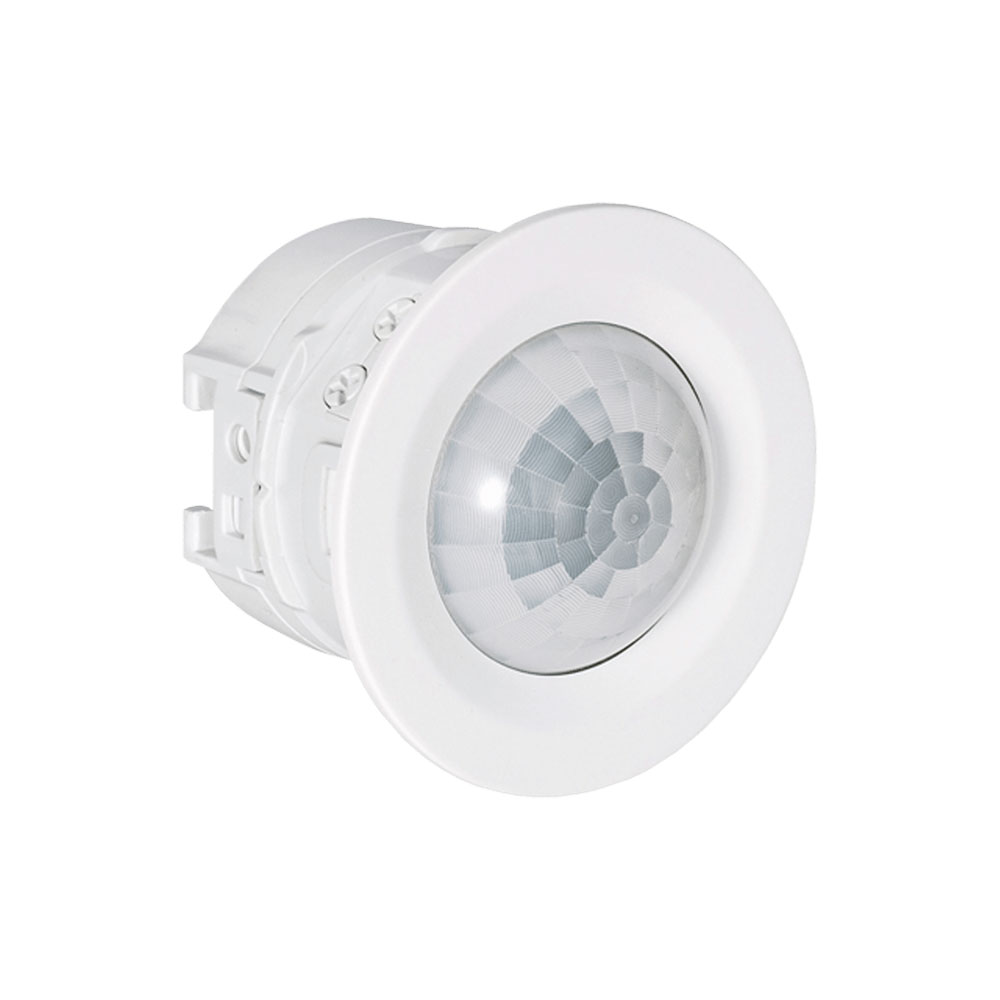 AP-360BR - Detector PIR de 360º a pilas para montaje empotrado interior
