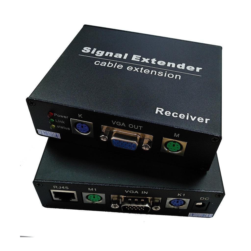 FS-6050KVM - Extensor KVM. Extensor Keyboard/VGA/ratón Folksafe