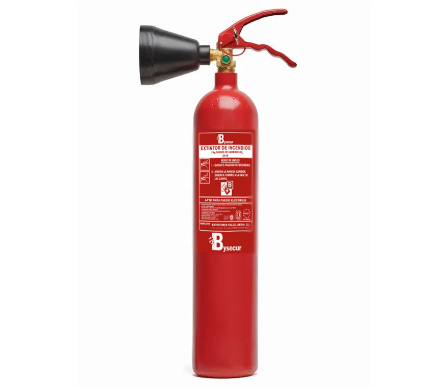 VU-2CO2-334B - Extintor De Dióxido De Carbono Co2 2KG