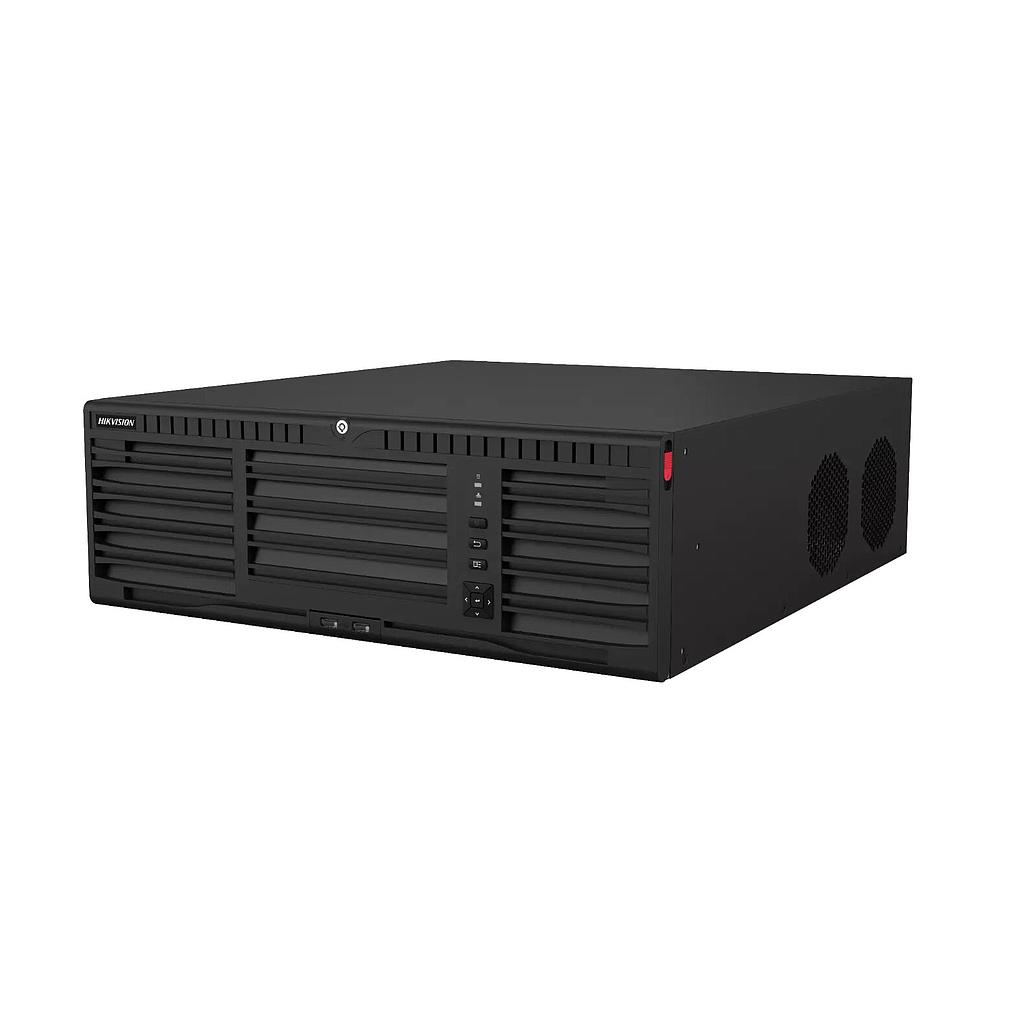 DS-9664NI-M16/R - Grabador NVR 64CH 8K 32MP 400Mbps 2HDMI 2VGA Alarma 16/9 Audio 16xHDD Hikvision