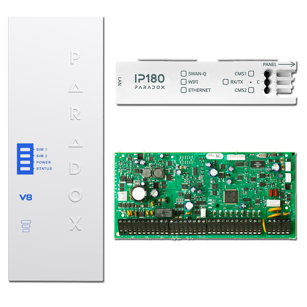KIT-MQTT-EVOHD+ - Kit adaptación a MQTT Paradox EVOHD+ , Módulo IP180 , Módulo PCS265V8