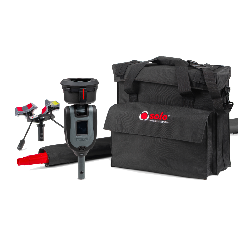 TESTIFIRE-XTR2-6M - Kit de prueba todo en uno para detectores de humo y calor, con alcance de hasta 6 m
