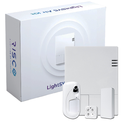 RW432P803EUA - Kit PROMO LightSYS Air de 128 zonas vía radio con Detector PIR con cámara eyeWAVE