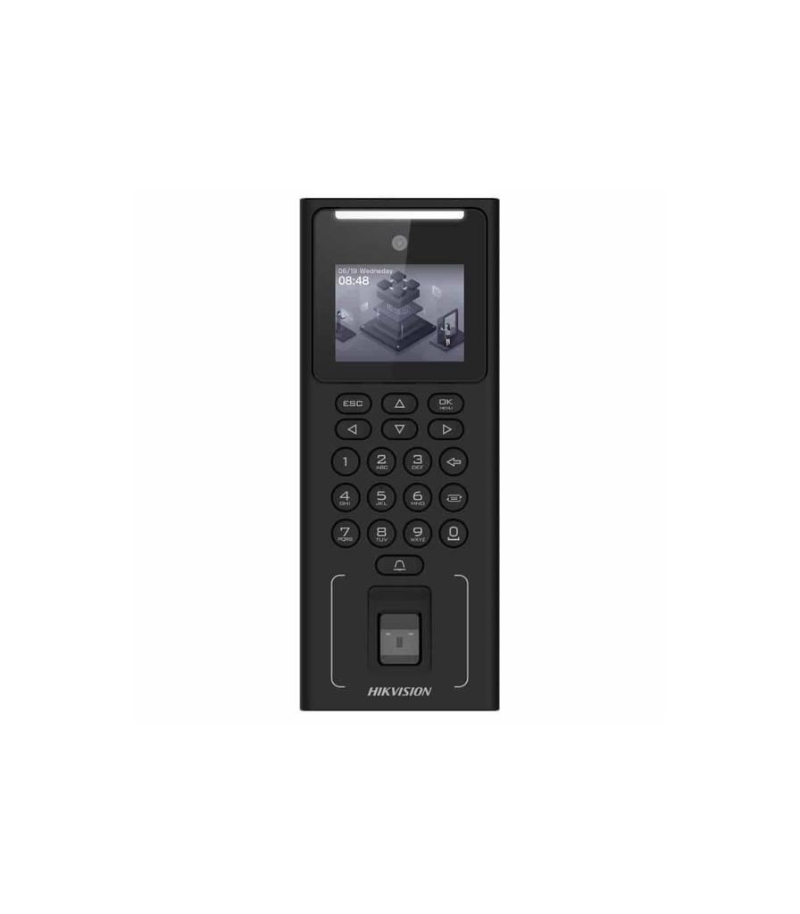 DS-KAS321 - Kit terminal de control de accesos con reconocimiento facial para una sola puerta.