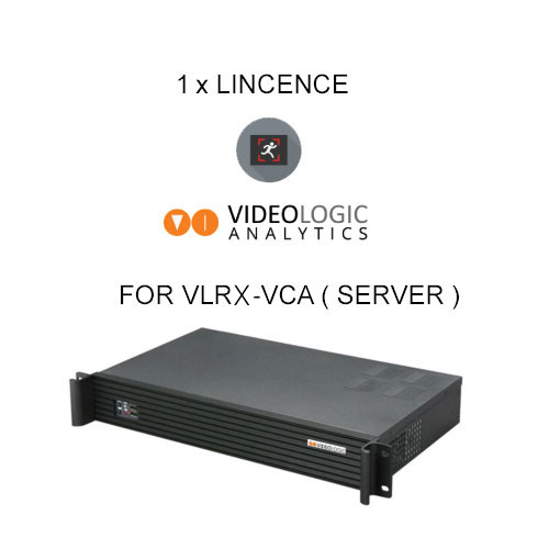 [VIDEOLOGIC-9] VLRX-VCA - Licencia EQUIPO SERVER de análisis de vídeo 1 canal (Visibles y térmicas)