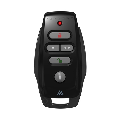 [PARADOX-258] REM25M-XX7 - Mando Control remoto de 5 botones inalámbrico bidireccional negro