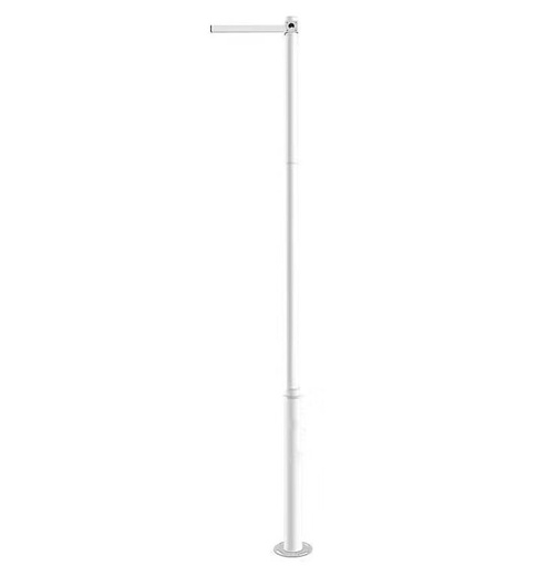 [BYSECUR-302] BSCPOLE45W - Mástil Desmontable para CCTV de 4.5 metros Color Blanco