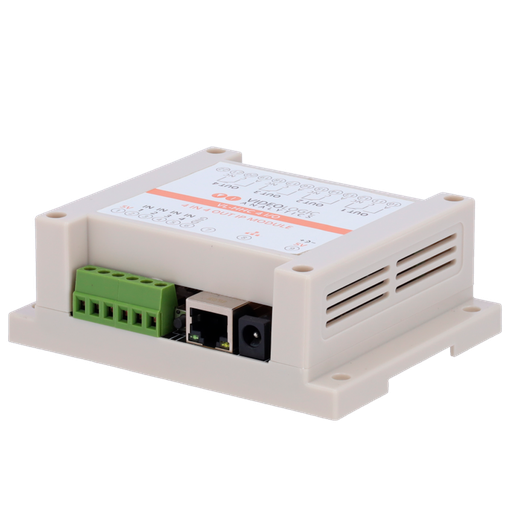 [VIDEOLOGIC-10] VLA-IO4-4R - Módulo de relés IP Videologic  4 entradas digitales + 4 salidas Relé. Incluye alimentador 5V