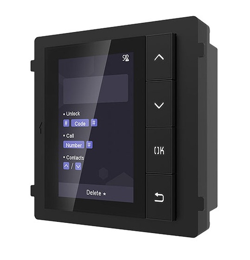 [HIK-INTERCOM-39] DS-KD-DIS - Módulo display para videoporteros IP modulares Hikvision empotrado/superficie