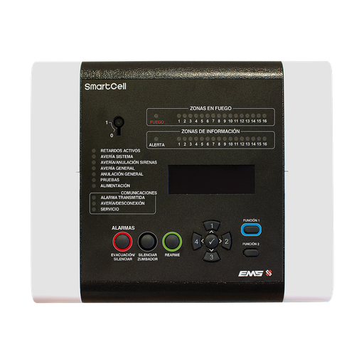 [KIDDE-426] SC-11-1201-0001-09 - Panel de control inalámbrico SmartCell 230 VAC (Sin módulo de comunicaciones) SmartCell