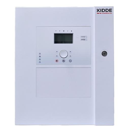 [KIDDE-469] 2X-AF1 - Panel de incendios analógico direccionable, 1 lazo armario grande.hasta 128 elementos por lazo