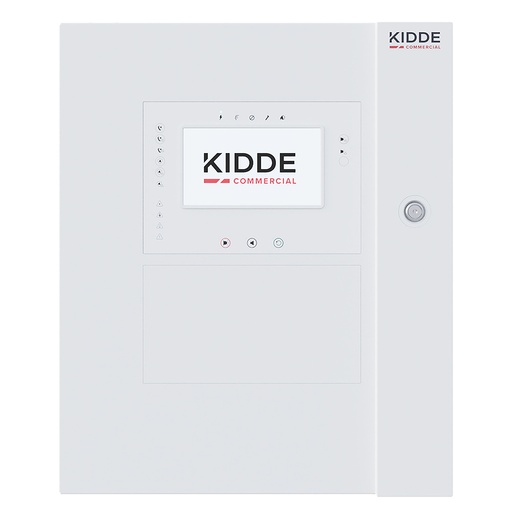 [KIDDE-489] 2X-AT-F2-FB - Panel incendios analógico direccionable Pantalla táctil 7" Controles de bomberos 2 lazos Caja grande