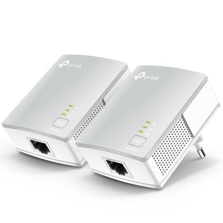[TPLINK-5] TL-PA4010KIT - Pareja de adaptadores PLC Tplink. Transmite ethernet por la red eléctrica hasta 300 metros