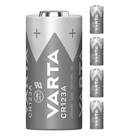 [BYSECUR-159] CR123 - Pila litio Varta CR123A 1630 mAh