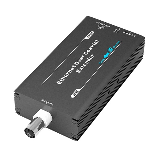 [FOLKSAFE-28] POC7001R - Receptor Extensor alimentación y Ethernet a través de un solo cable coaxial