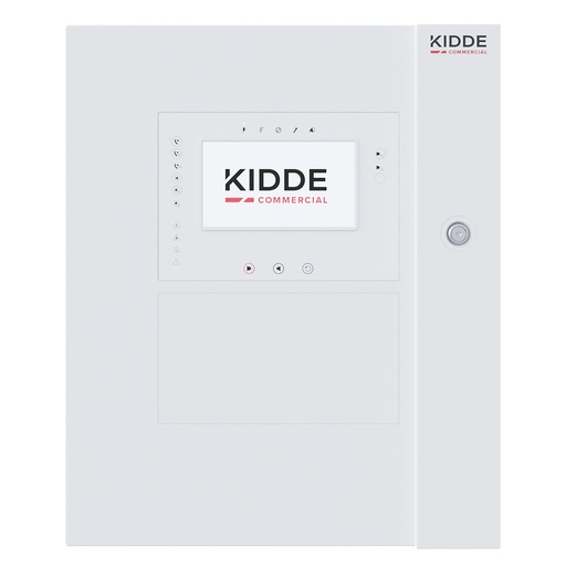 [KIDDE-496] 2X-AT-FR-FB - Repetidor de panel de incendios direccionable con pantalla táctil 7", armario grande y controles para bomberos
