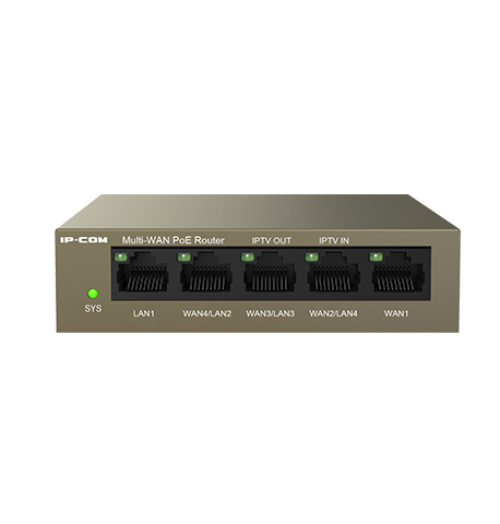 [IPCOM-79] M20-PoE - Router 5 puertos (4 PoE) administrado en la nube