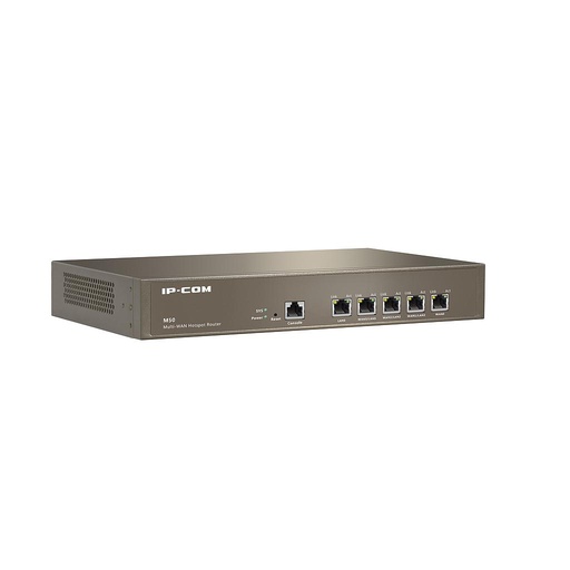 [IPCOM-7] M50 - Router Profesional 5  puertos Gigabit WAN múltiple PYMES VPN Portal Cautivo