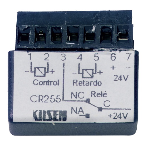 [KIDDE-565] CR255 - Selector electrónico para el cierre de puertas cortafuegos de doble hoja.