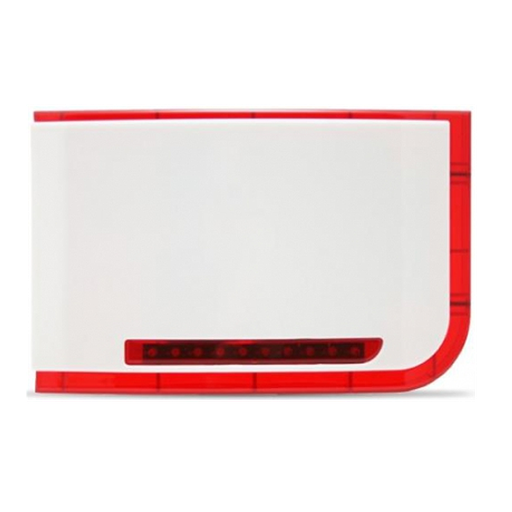 [BYSECUR-ALARM-37] XTEC ROJO - Sirena de exterior Xtec Grado 3 Led Rojo