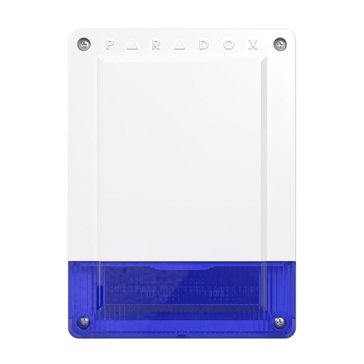 [PARADOX-107] SR250 - Sirena vía radio Paradox SR250 Exterior con luz estroboscópica Compatible SP/MG