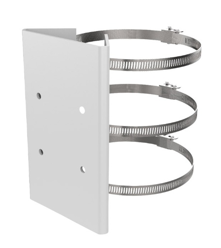 [HIK-77] DS-1673ZJ - Soporte de montaje en poste horizontal para Cámaras Domo PTZ y PanoVu Hikvision