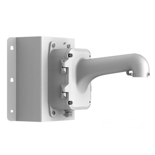 [HIK-112] DS-1604ZJ-BOX-CORNER - Soporte para pared con caja de conexiones, espacio para fuente de 24VAC/3A y adaptador a esquina