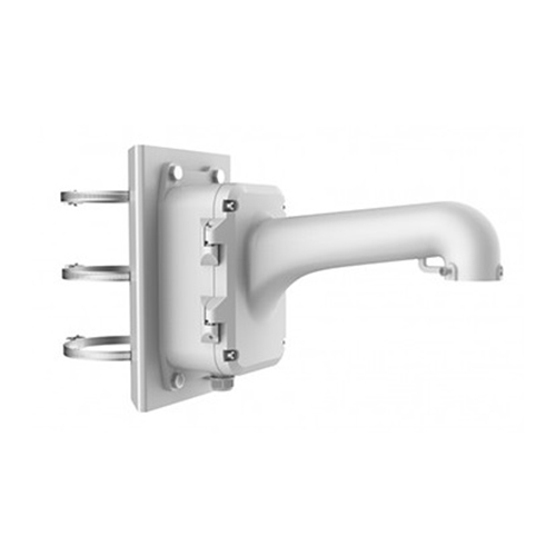 [HIK-113] DS-1604ZJ-BOX-POLE - Soporte para poste/mástil/báculo con caja de conexiones, espacio para fuente de 24VAC/3A y adaptador de columna