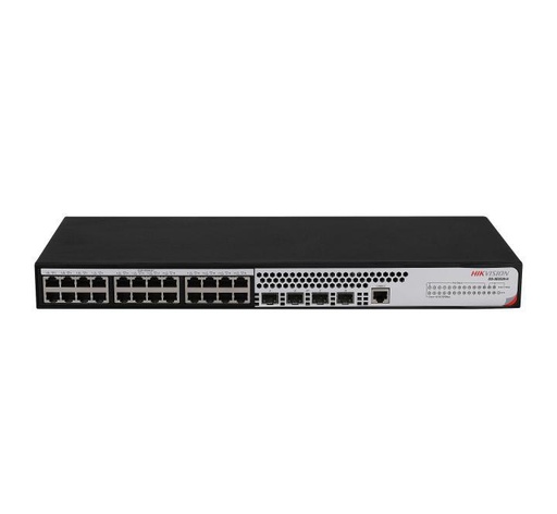 [HIK-T&D-39] DS-3E2528-H - Switch 28 puertos Gigabit Gestionado 24×10/100/1000BASE-T ports, 4×1000Base-X SFP ports