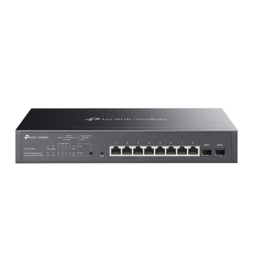 [TPLINK-123] SG2210MP - Switch Omada inteligente 150W 10 puertos Gigabit 8 puertos PoE+ + 2 puertos SFP