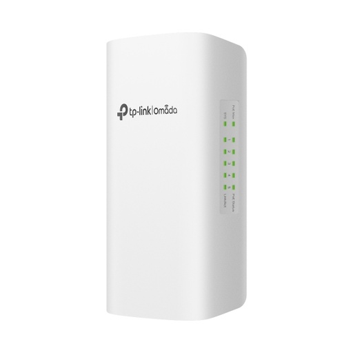 [TPLINK-144] SG2005P-PD - Switch Omada inteligente 5 puertos Gigabit, 1 PoE++ In y 4 PoE+ Out para exterior