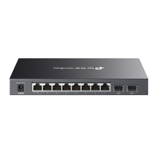 [TPLINK-122] SG2210P - Switch Omada inteligente 61W 10 puertos Gigabit 8 puertos PoE+ + 2 puertos SFP