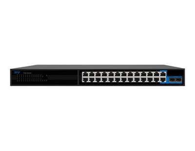 [TVT-329] TD-B2224S1-PGS - Switch PoE de 24 10/100 + 2 10/100/1000 Puertos con IA