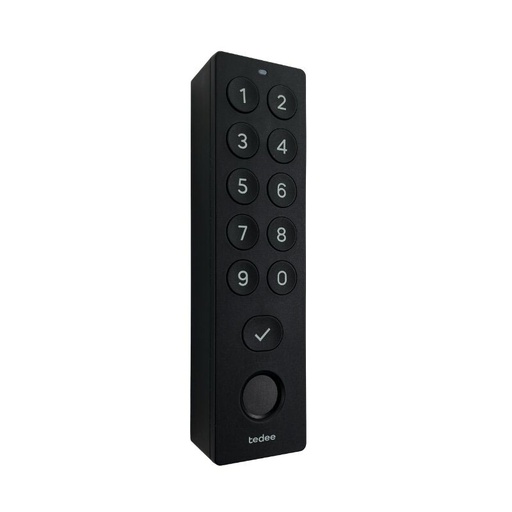 [TEDEE-48] KEYPAD NEW Biometric+NFC - Teclado biométrico inteligente inalámbrico Keypad PRO color negro Huella y PIN