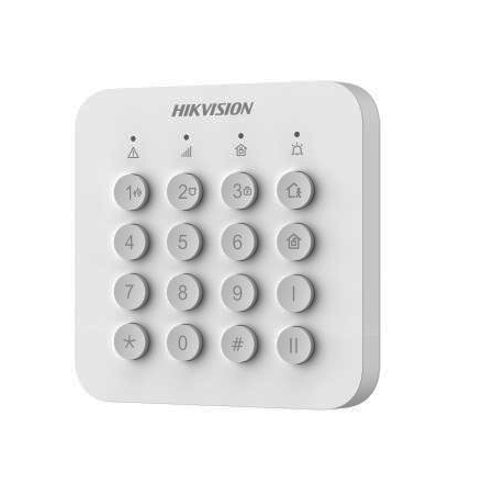 [HIK-ALARM-280] DS-PK201B-WE(EU) - Teclado LED inalámbrico AX HOME