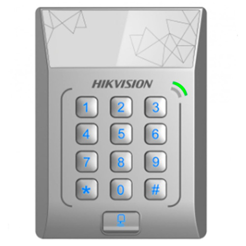 [HIK-ACC-81] DS-K1T801E - Terminal autónomo de accesos con teclado Hikvision EM 125 khz