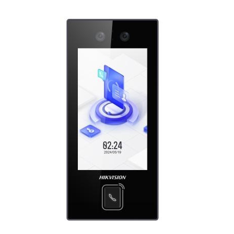 [HIK-ACC-406] DS-K1T344MBWX-E1/Europe BV - Terminal de acceso facial de la serie Value pantalla táctil LCD 4,5" gran angular 2MP módulo de lectura de tarjetas M1 integrado