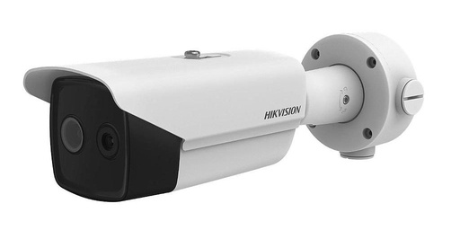 [HIK-THERMAL-64] DS-2TD2617-6/QA - Tubular IP Bi-espectro Óptico/Térmico 8/6mm 4MP IR40m White Light 40m E/S Alarma Visible-Audible Analítica vídeo Hikvision